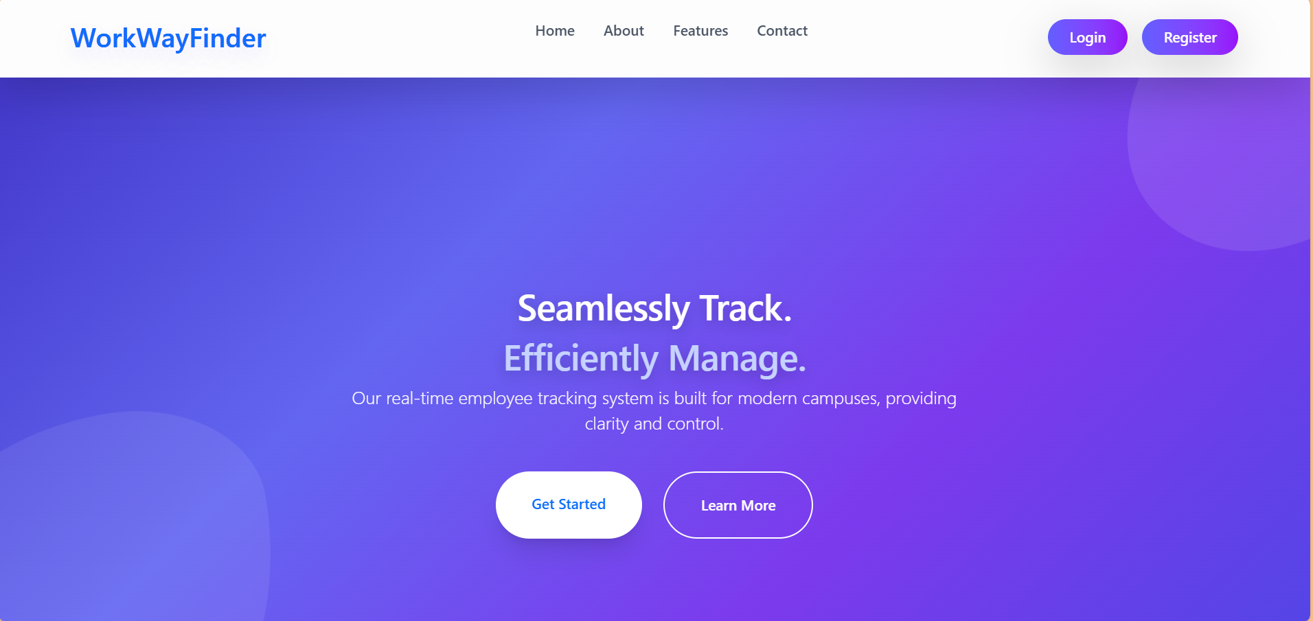WorkWayFinder – Real-Time Employee Location Tracking System